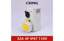 China Nylon Material IP67 3P 4P 5P 32A Interlocked Switch Socket IEC standard supplier