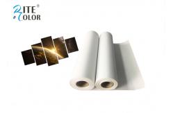 China One Side Matte Polyester Canvas Rolls 220gsm Extra Long Inkjet Canvas Rolls supplier