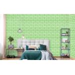 Strong Stickiness 3D Vinyl Brick Foam Wallpaper For Wall Decoration for sale