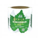 Adhesive Printing Wine Bottle Labels Waterproof Sticker Roll for sale