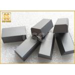 YG6 Type Carbide Brazing Tips HRA 90.5 , Cuboid Cemented Carbide Tool Tips for sale