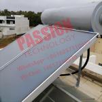 High Pressure Flat Plate Solar Water Heater 3m2 Blue Flat Panel Solar Collector for sale