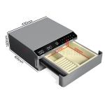 Single Layer Jewelry Security Box With Biometric Fingerprint Anti Theft Auto Pop Up for sale