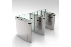 China RFID Reader Access Control System Bidirectional Sliding Gate Turnstile IP54 supplier