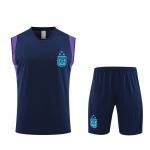 Blue Soccer Practice Bibs Practice Vests For Soccer Flexible for sale
