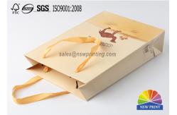 China Custom Excellent Handcraft CMYK Printing Wold Trade Paper Bag supplier