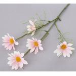 Decorative Fabric Five Heads Artificial Daisy Branches 50cm Length