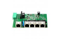 China 5 Port Unmanaged POE Switch Gigabit Ethernet Uplink 120W Rugged Mini Case supplier