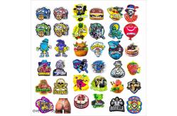 China Irregular Shaped Die Cut Plastic Bags Smell Proof Seal Pouches With Zipper supplier