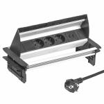 3500 Watts Electric Flip Socket Table Connector Inconspicuous Design Plastic Material for sale