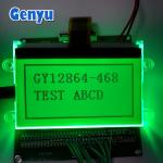 2.9 Inch LCD Screen 128 * 64 LCD Display STN Transflective Green Backlight for sale