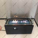 Propane Metal Fire Pit Fire Bowl Powder Coated Black Color for sale