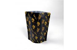 China Original Pattern Printing Stand Up Coffee Pouch Zipper Lock Lined Aluminum Foil supplier