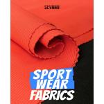 370gsm Soft Comfortable Nylon Spandex Fabric with 130cm Width for Athletic Wear and Swimwear for sale