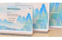 China T Shape Acrylic Tabletop Sign Holders 8.5 x 11 supplier