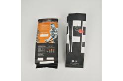 China 200mic CMYK Flat Bottom Packing Bag SGS 12C PE Side Gusset Zipper Bag supplier