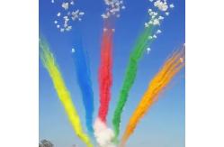 China Custom Mandarin Pyrotechnics Daytime Salute Cake Fireworks 49 Shots supplier