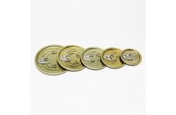 China 202# 300# Tinplate EOE Easy Open Lid For Tuna Fish Tin Cans supplier