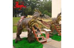 China Realistic Animatronic Tyrannosaurus Ride With Movement / Sound Customization supplier