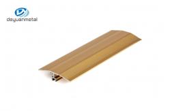China 3m Aluminum Floor Transition Strips Multiapplication With Arch Joint Bar supplier