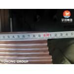 ASTM B111 C70600 Copper Alloy Tube For Heat Exchanger Condensation Plant for sale
