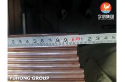 China ASTM B111 C70600 Copper Alloy Tube For Heat Exchanger Condensation Plant supplier