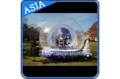 China Christmas Inflatable Snow Globe Inflatable Bubble Tent Water And Fire Proof supplier