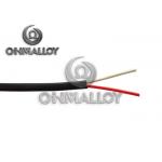 Constantan Material Black Compensating Cable For Thermocouple Type E AWG 20 for sale