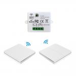 No Battery Wireless Kinetic Switch Rocker Push Button Self Powered Light Switch for sale