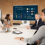 Aluminum Edging 98 Inch Smart Interactive Whiteboard 4k Display Panel