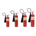 China Hold Upright 3KG Carbon Dioxide Fire Extinguisher Red For Supermarkets for sale