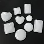 China Sublimation Crystal Glass Fridge Magnet Customized Glass Refrigerator Magnets Blanks for sale