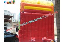 China Rental Commercial Inflatable Slides With Double Line Slide supplier