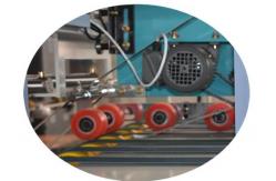 China Pasting Box 2800mm Carton Folding And Gluing Machine Semi Automatic supplier