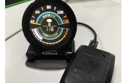 China Cammus Aluminum Frame Liquid Crystal OBD Speedometer Gauge supplier