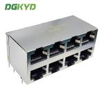 Multiport RJ45 Socket With Shielded Data Communication Interface for sale