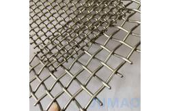 China Diamond Architectural Mesh For Facade With Customizable Openings supplier