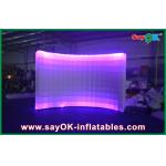 Inflatable Photo Studio Business Photo Booth Tent Inflatable Outdoor Light Air Wall With LED for sale