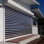 Automatic Remote Control Clear Plastic Roller Shutter Doors 2mm Polycarbonate Roller Door for sale