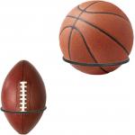 Standard 5mm Thickness Ball Rack Holder Wall Mounted for Sports Balls Display Storage for sale
