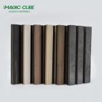 Competitive Price wall panels MDF akupanel wood slatted wall acoustic felt panels for interior decoration Wall And Ceiling for sale
