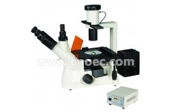 China Inverted Fluorescent Optical Microscope Trinocular Head 400X Laboratory A16.1102 supplier
