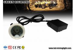 China Rechargeable Emergency Mining Cap LED Lamp , 1.11W 300mA Mining Headlamp supplier
