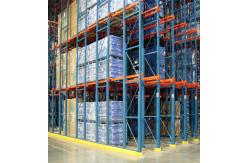 China Cold Rolled Steel Q235B Drive In Pallet Racking System Heavy Duty supplier