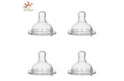 China First Essentials Silicone Baby Bottle Nipples , Slow Flow supplier