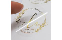 China Candle Packaging Seal Sticker Label Paper Material Customized Shape supplier