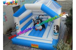 China Funny Big Custom Penguin Inflatable Jumping House 5m x 4m x 3.5m supplier