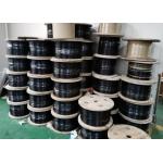 Black Gym Wire Rope Durable Effective For Strength Training 5MM / 6MM / 6.5MM for sale
