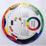 Paper Color Wheel Permanent Makeup Tools Teaching And Trainning Accessories for sale