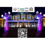 Lighting Inflatable Pillar Flower Tree Decoration for Concert / Stage / Party / Wedding for sale